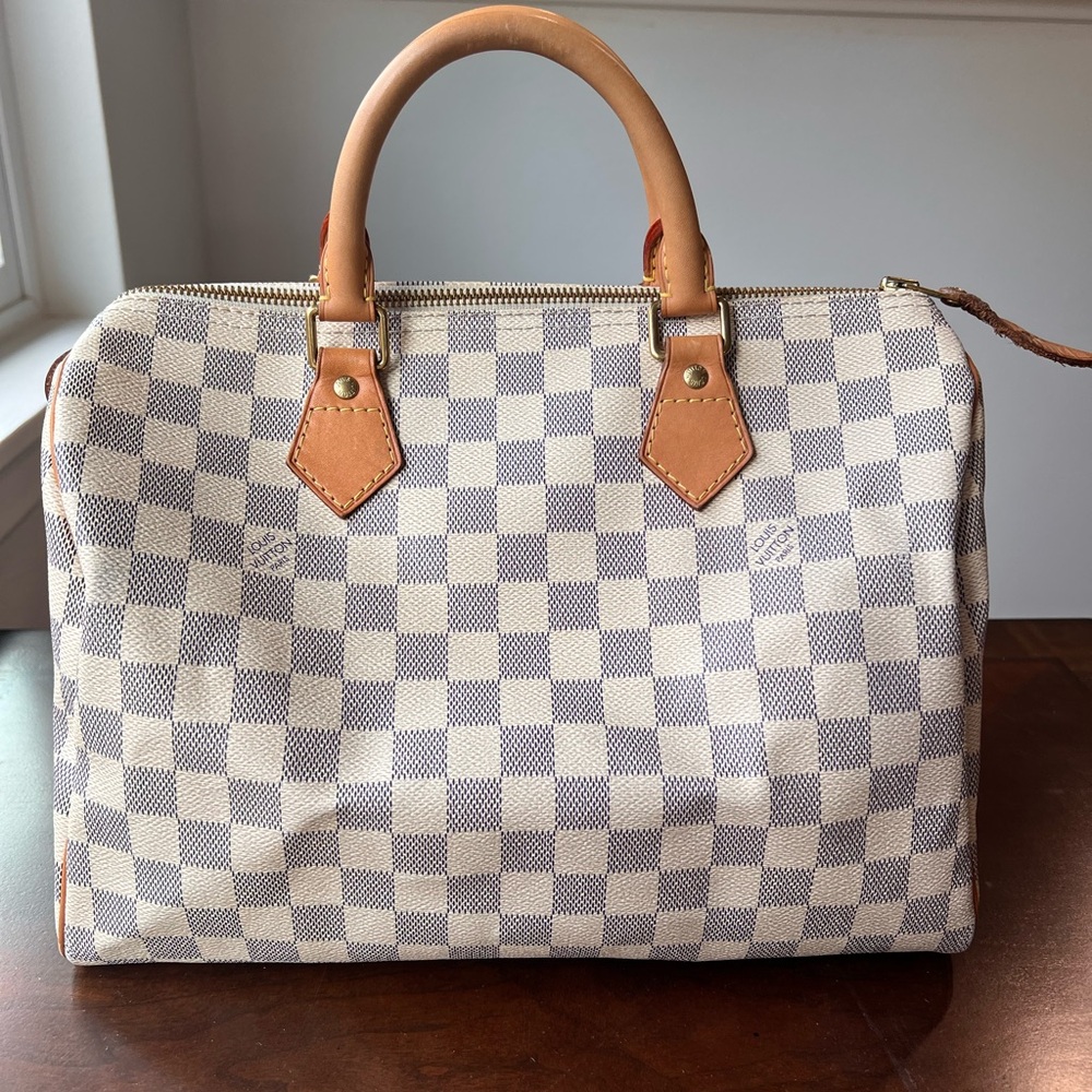 LOUIS VUITTON CLASSIC SPEEDY 30 DAMIER AZUR